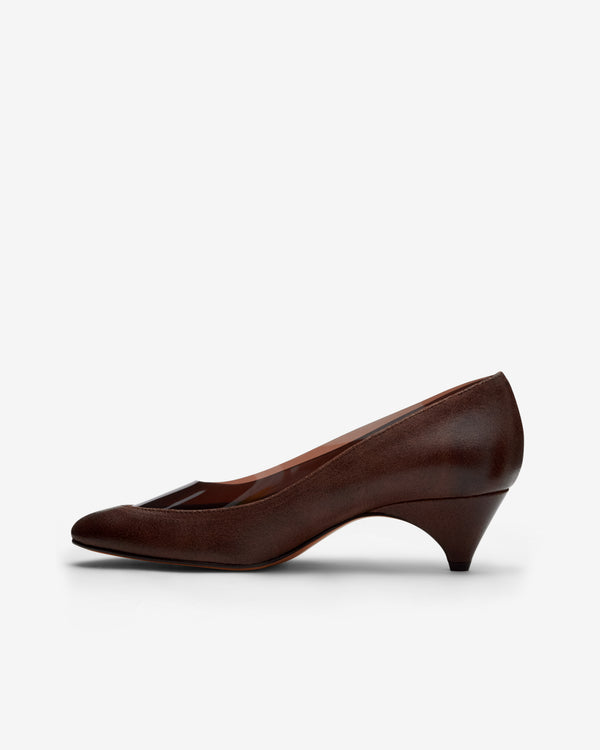 Kiko Kostadinov  - Women's Jaeger Pumps - (Grain Brown)
