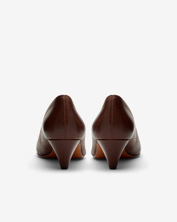 Kiko Kostadinov  - Women's Jaeger Pumps - (Grain Brown)