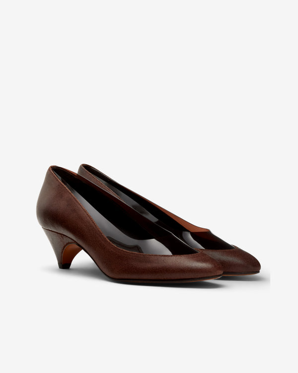 Kiko Kostadinov  - Women's Jaeger Pumps - (Grain Brown)