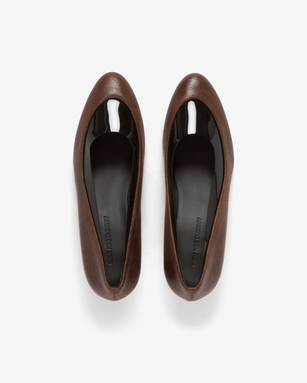 Kiko Kostadinov  - Women's Jaeger Pumps - (Grain Brown)