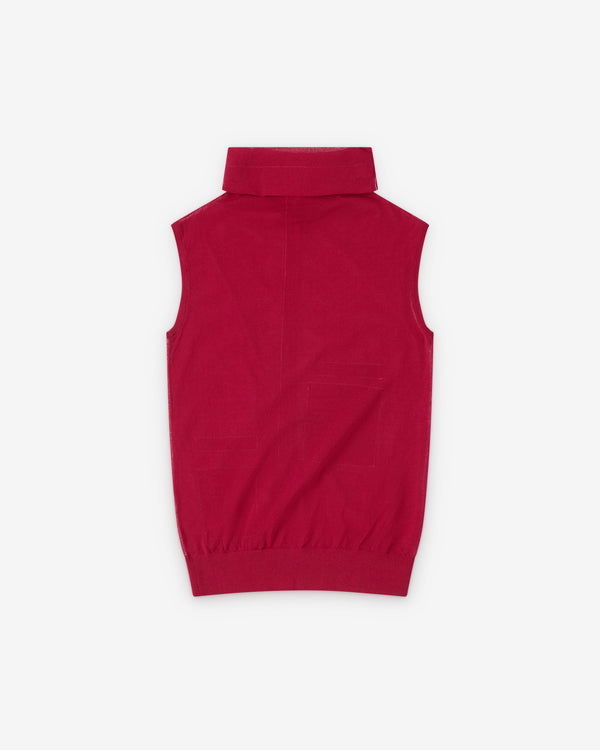 Kiko Kostadinov  - Women's Kreiner Knit Rollneck - (Claret)
