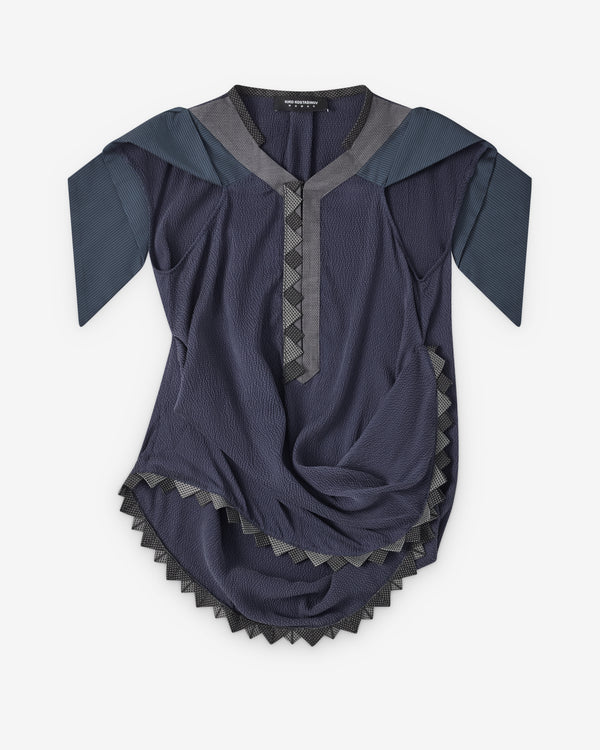 Kiko Kostadinov  - Women's Weathervane Top - (Blue)