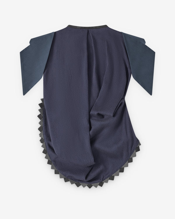 Kiko Kostadinov  - Women's Weathervane Top - (Blue)