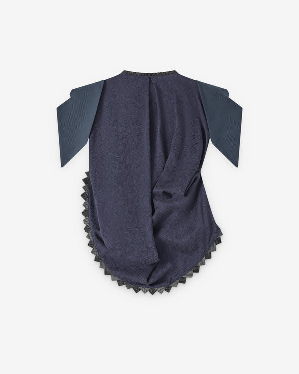 Kiko Kostadinov  - Women's Weathervane Top - (Blue)