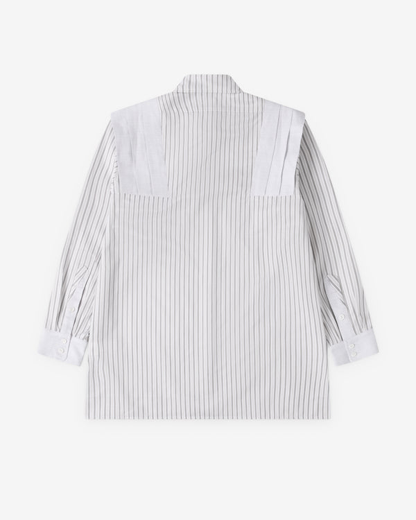 Kiko Kostadinov  - Women's Hermen Shirt - (Khaki Stripe)