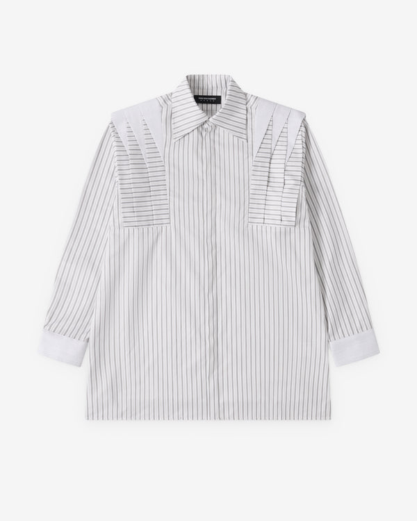 Kiko Kostadinov  - Women's Hermen Shirt - (Khaki Stripe)