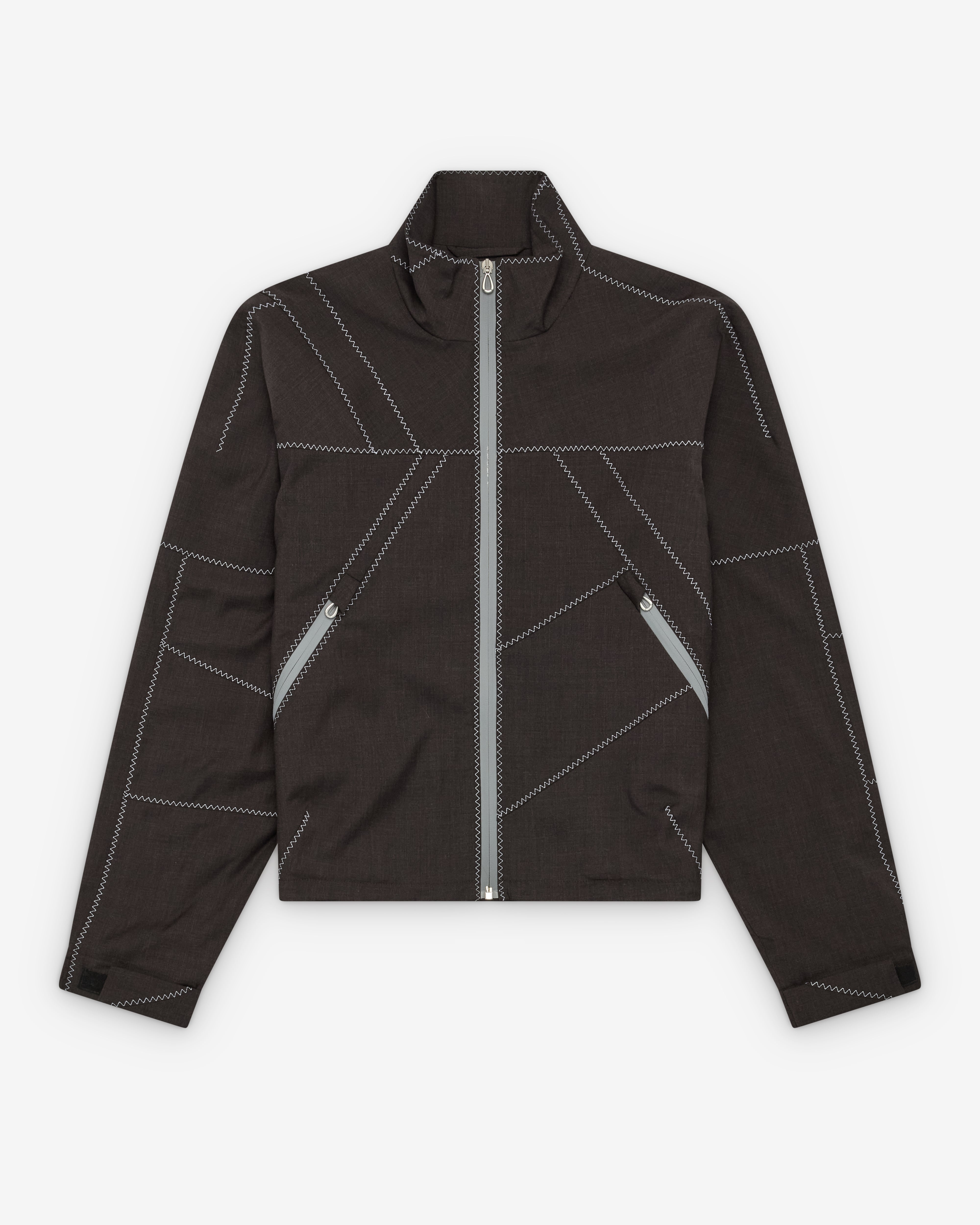 Kiko Kostadinov: Men's Fosco Jacket (Umber Brown) | Dover Street