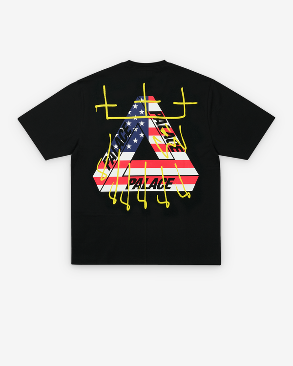 Palace - Men's King Tri T-Shirt - (Black)