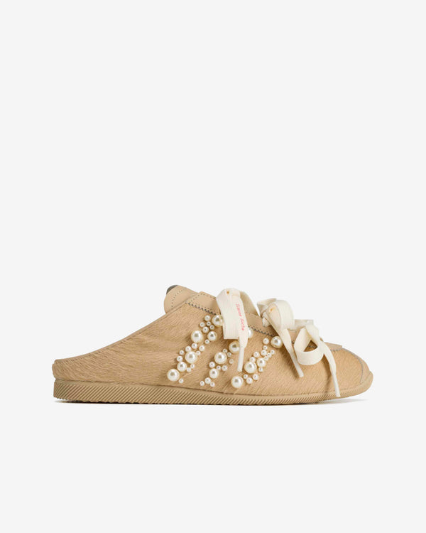 adidas x Simone Rocha women's Japan Slip-On in Magic Beige/Chalk White