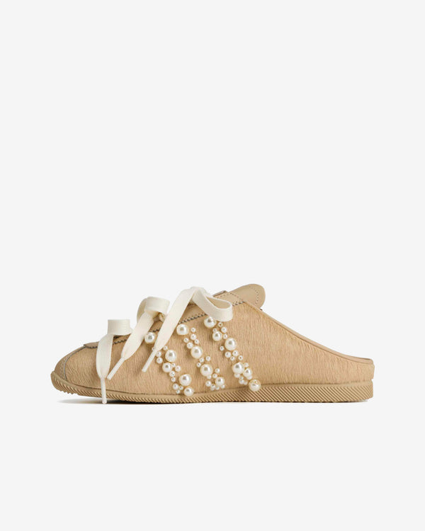 adidas x Simone Rocha women's Japan Slip-On in Magic Beige/Chalk White, view 2