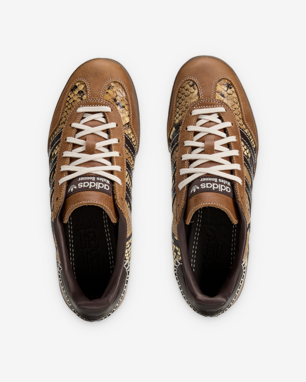 Adidas - Men's Wales Bonner Gazelle Snake - (Dark Brown/Wonder White)