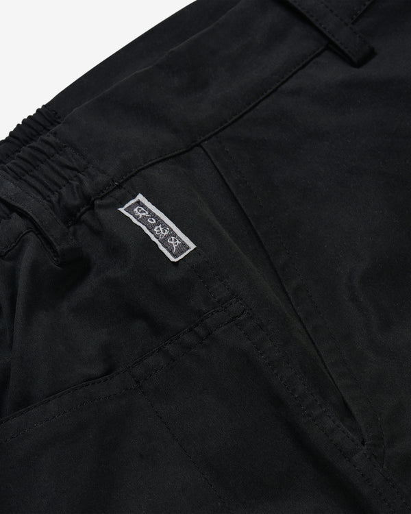 Pluto Of Saint Andrews - Men's Knee Pleats Trouser - (Black)