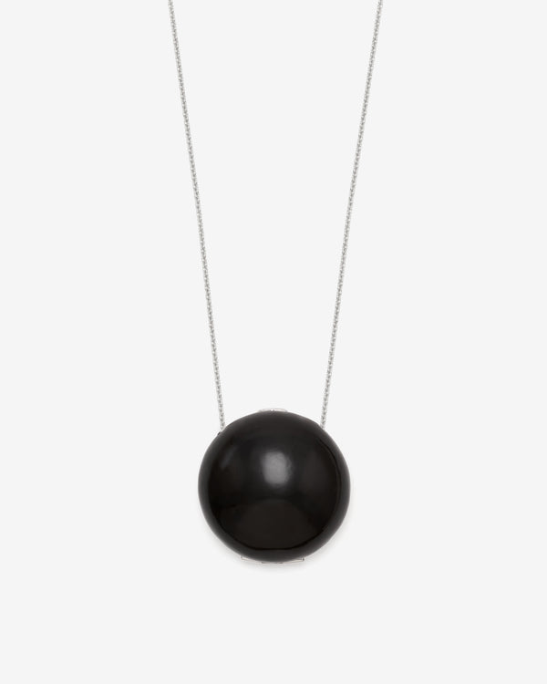 Kiko Kostadinov -  Patcharavipa The Birth Black Pavé Necklace - (Silver)