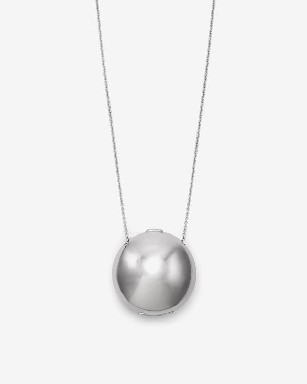 Kiko Kostadinov -  Patcharavipa The Birth Black Pavé Necklace - (Silver)