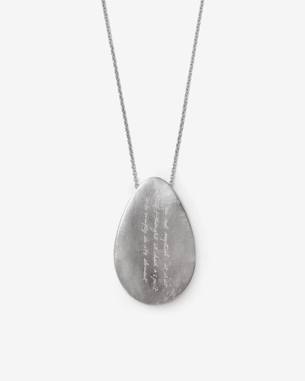 Kiko Kostadinov  - Patcharavipa The Poem Necklace - (Silver)