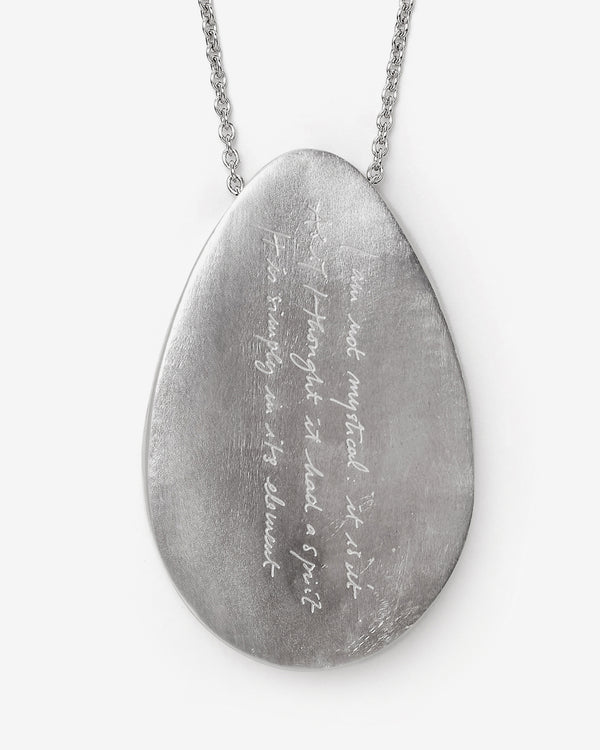Kiko Kostadinov  - Patcharavipa The Poem Necklace - (Silver)