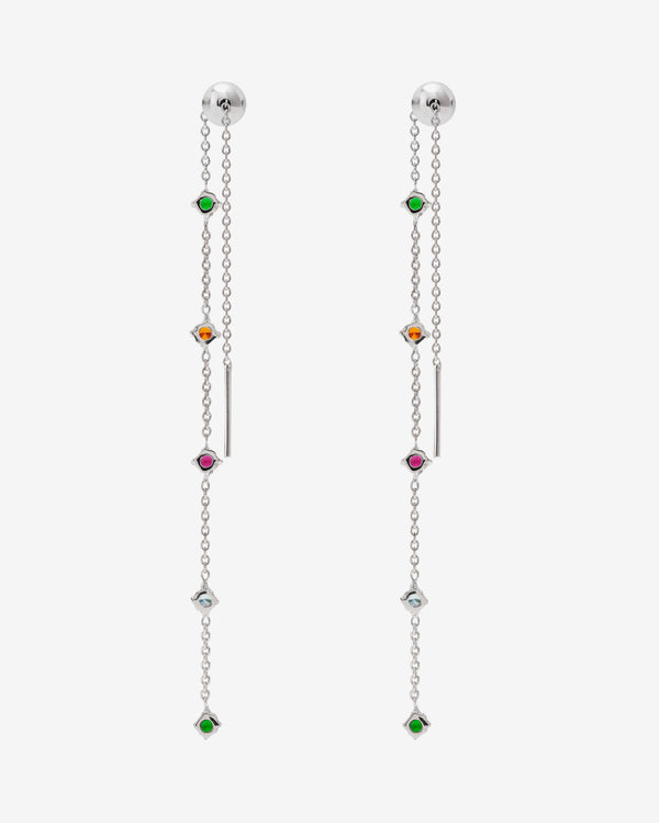 Kiko Kostadinov - Patcharavipa Flash Light III Earrings - (Silver)