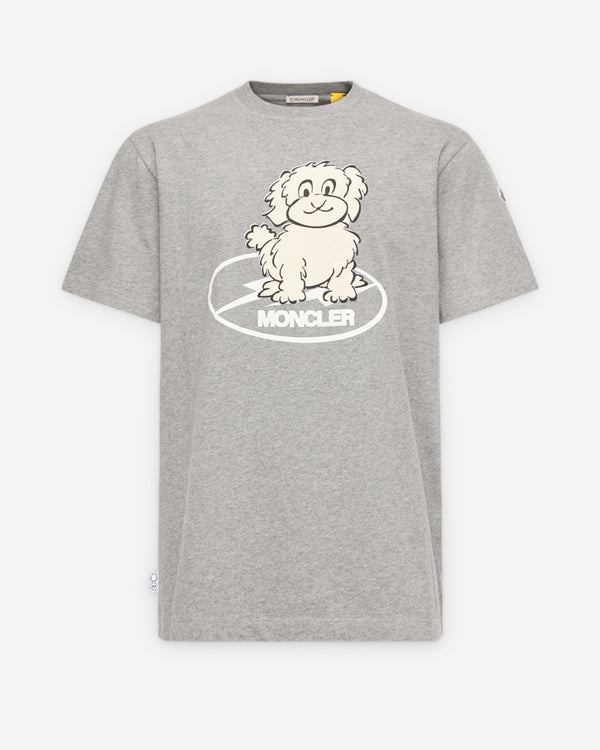 Moncler - Men's Fragment Dog Print T-Shirt - (Charcoal)