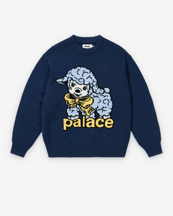 Palace - Men's Lamb Knit - (Navy)