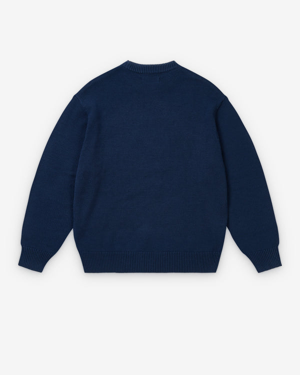 Palace - Men's Lamb Knit - (Navy)