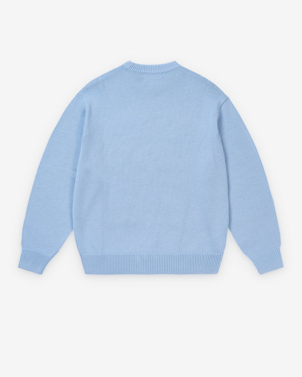 Palace - Men's Lamb Knit - (Skyline Blue)