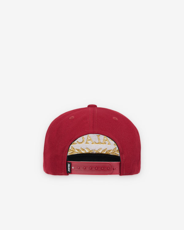 Palace - Men's Laurel P Frame 5-Panel Snapback - (Red)