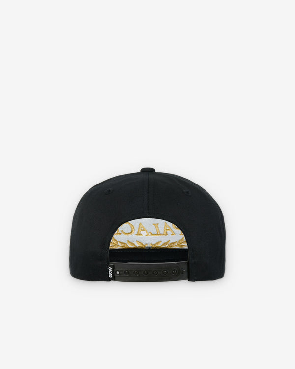 Palace - Men's Laurel P Frame 5-Panel Snapback - (Black)
