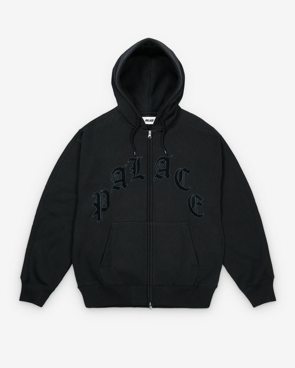 Palace - Men's Legacy Zip Hood - (Black)