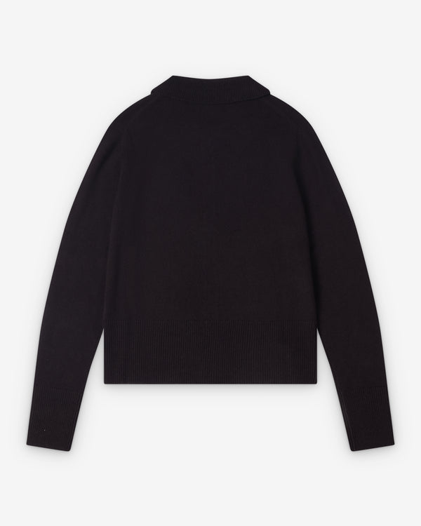 Le Kasha  - Women's Shirt Cardigan - (Prune)
