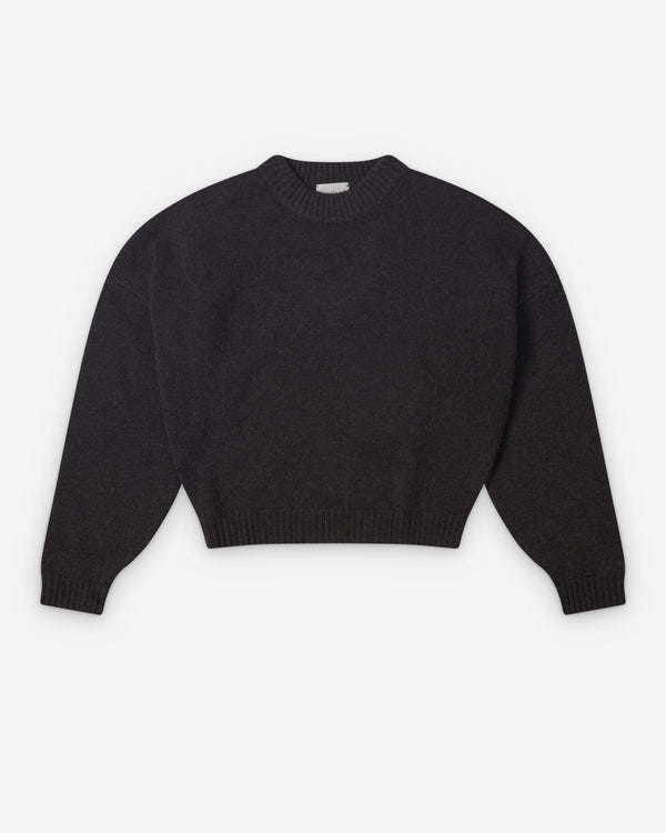 Le Kasha  - Women's Mock Neck Sweater - (Chocolate)