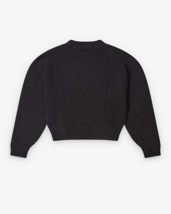 Le Kasha  - Women's Mock Neck Sweater - (Chocolate)