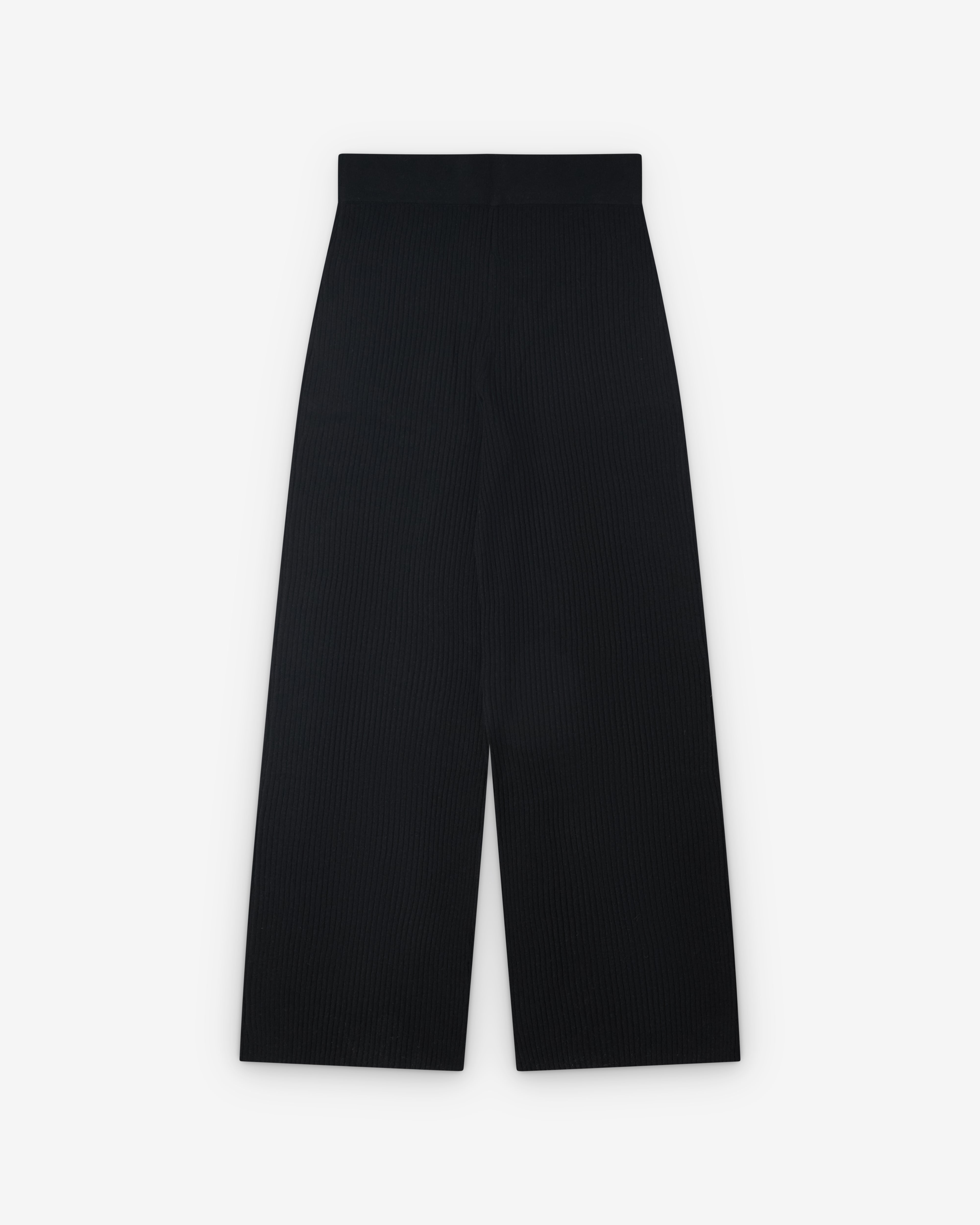 Le Kasha : Women's Ribbed Pants (Black) | Dover Street Market London