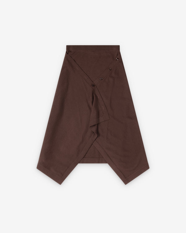 Lemaire  - Women's Buttoned Skirt - (Acajou)