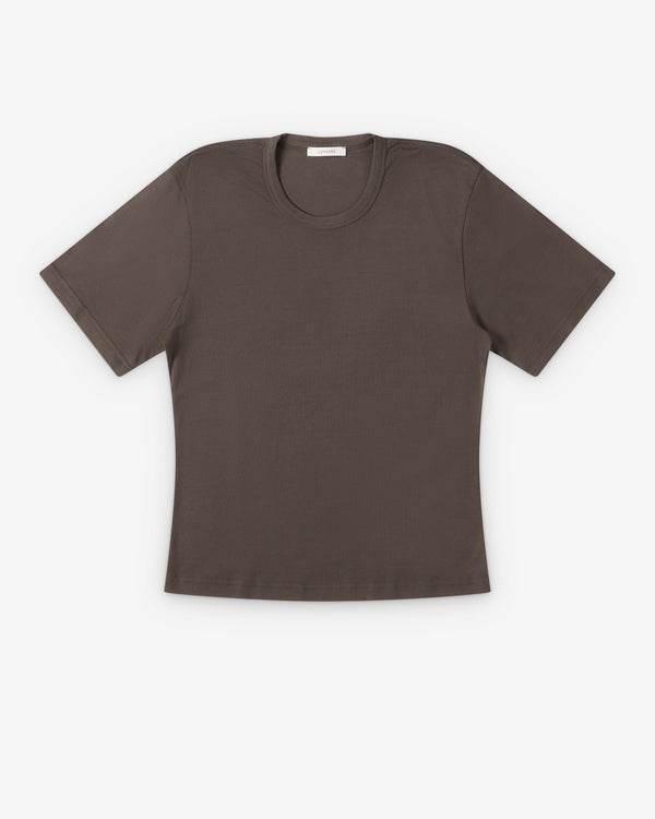 Lemaire  - Women's Rib T-Shirt - (Carob)