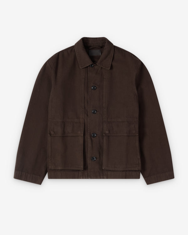 Lemaire  - Men's Boxy Jacket - (Ristretto)