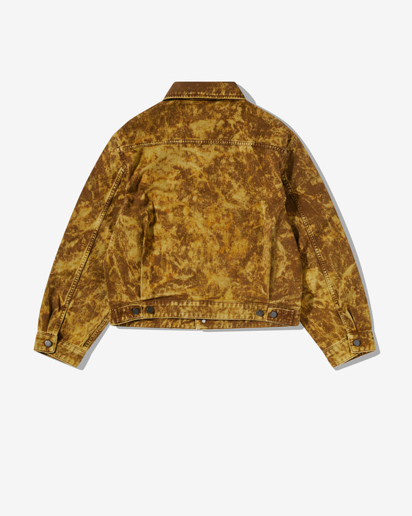 Lemaire - Men’s Boxy Trucker Jacket - (Acid Snow Heavy Denim)