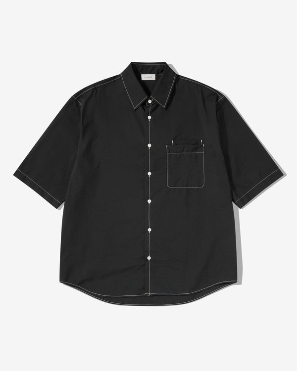 Lemaire - Men's Double Pocket SS Shirt - (Black)