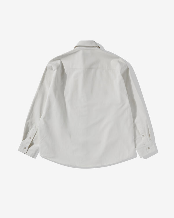 Lemaire - Men’s Welt Pocket Shirt - (Chalk)