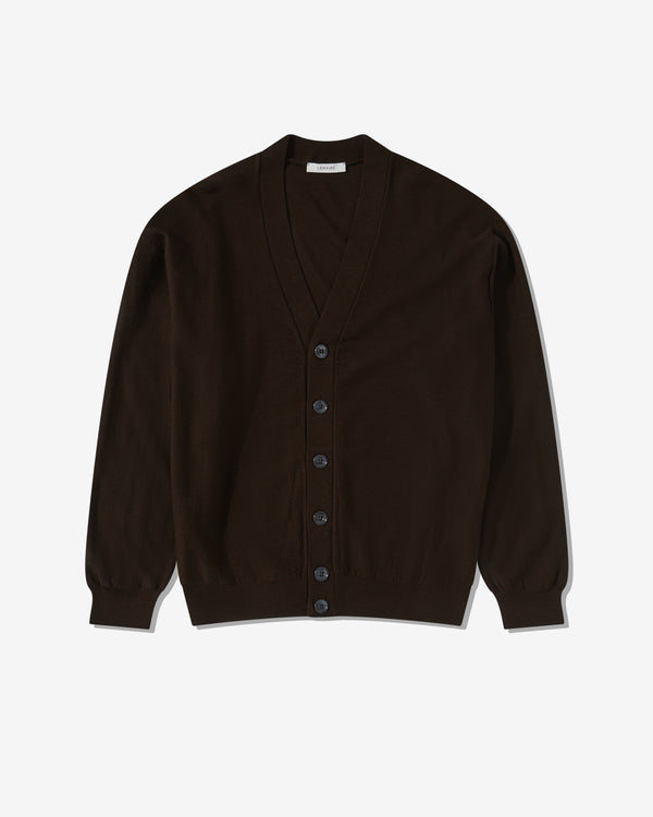 Lemaire - Women's Relaxed Twisted Cardigan - (Pecan Brown)
