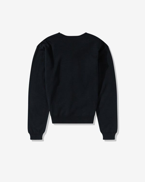 Lemaire - Women’s Trompe L'oeil Cardigan Jumper - (Dark Navy)