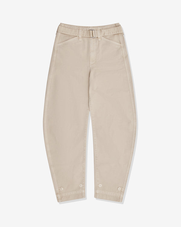 Lemaire - Women's Belted Tapered Pants - (Beige)