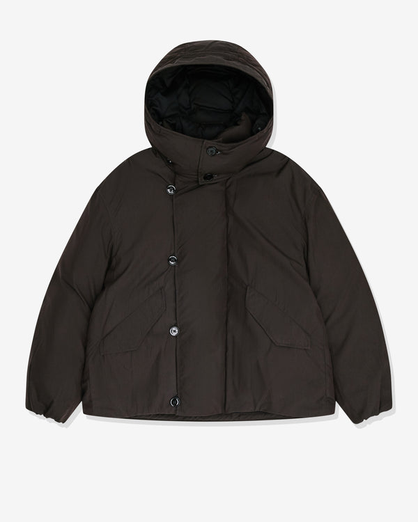 Lemaire - Men's Hooded Puffer Blouson - (Espresso)