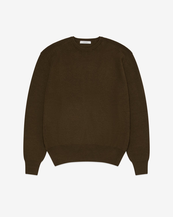 Lemaire - Men's Crew Neck Jumper - (Brown)