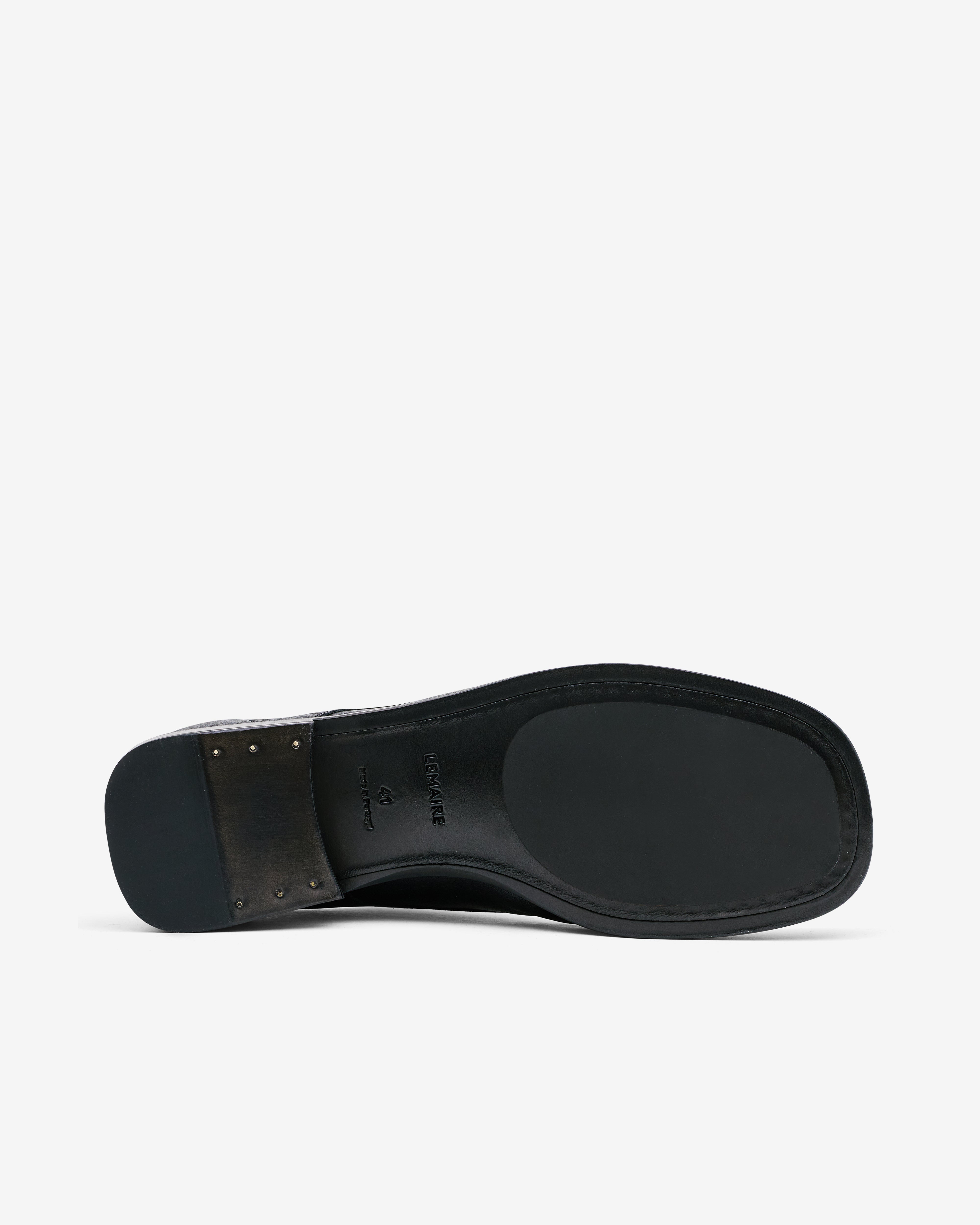 Lemaire: Men's Anatomic Derbies (Black) | Dover Street Market London