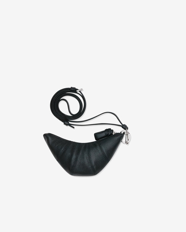 Lemaire - Women's Crossbody Croissant Coin Purse - (Black)