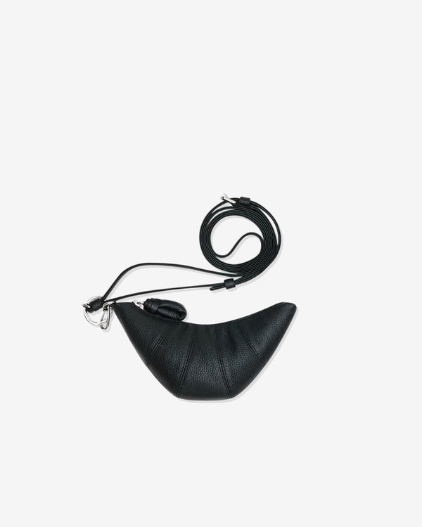 Lemaire - Women’s Crossbody Croissant Coin Purse - (Black)