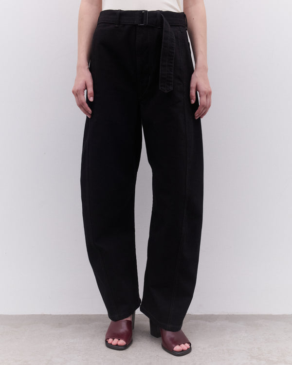Lemaire - Women’s Twisted Belted Pants - (Black)