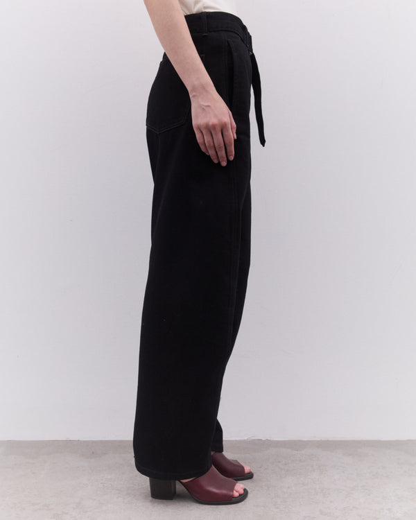 Lemaire - Women’s Twisted Belted Pants - (Black)
