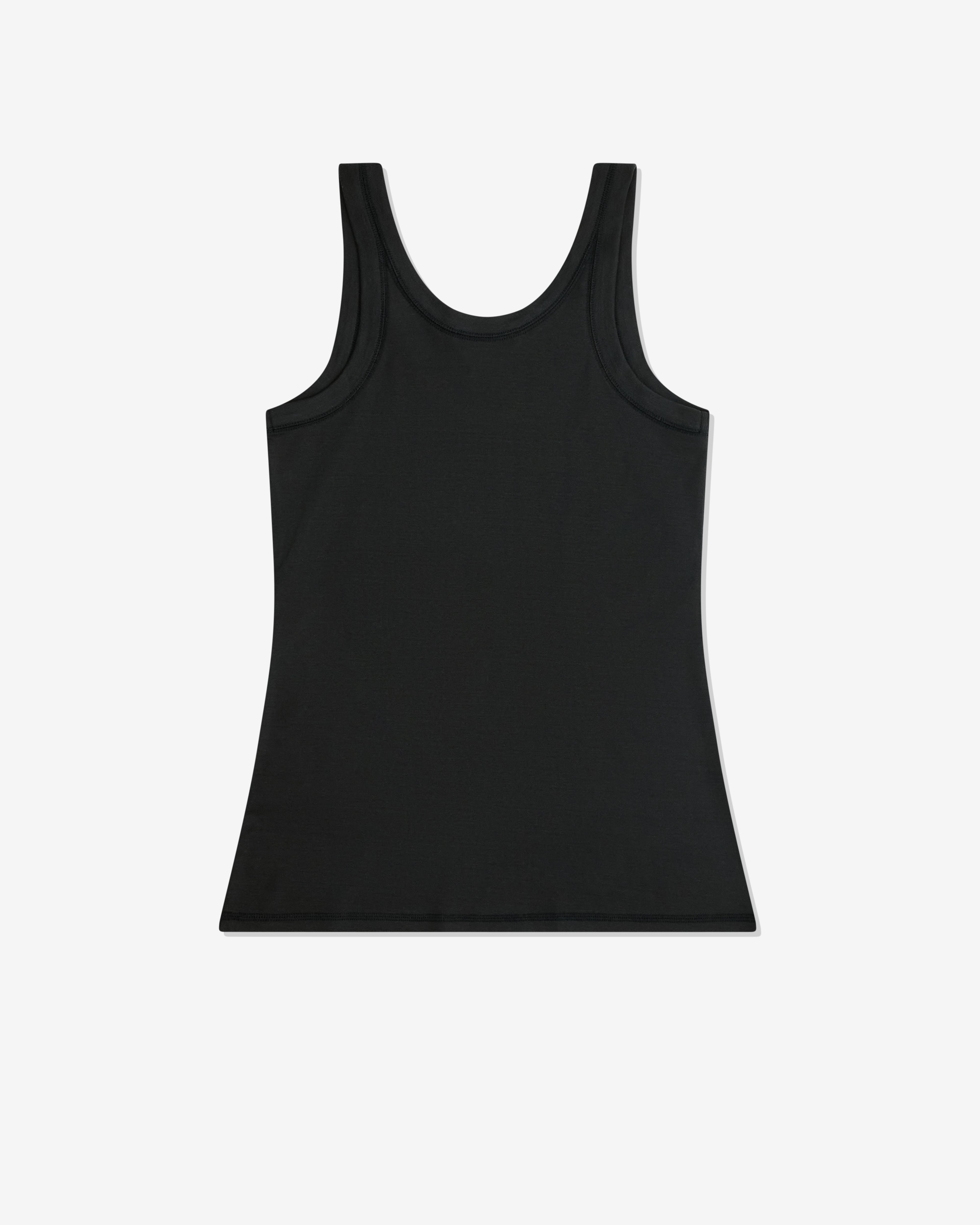 Lemaire: Women's Rib Tank Top (Black) | Dover Street Market London