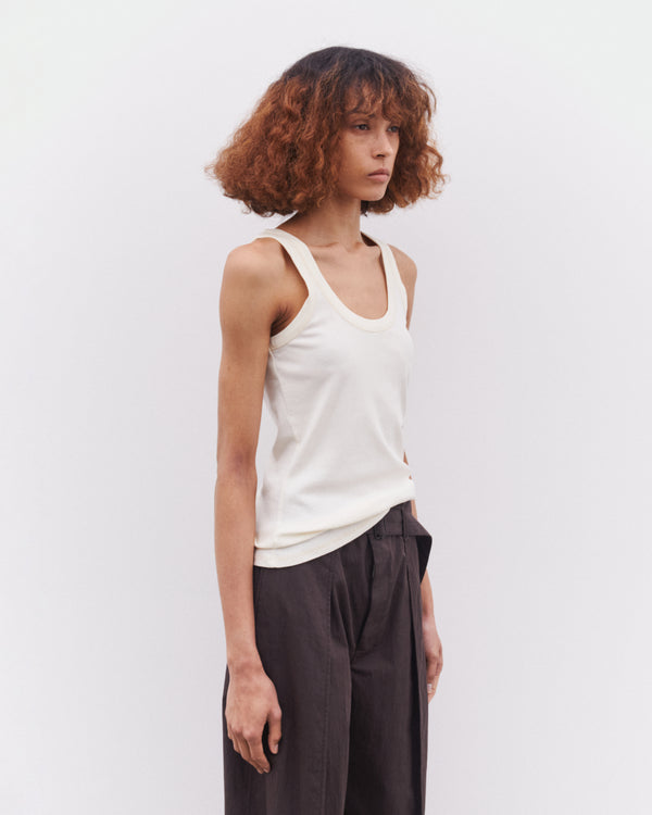 Lemaire - Women’s Rib Tank Top - (White)
